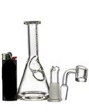 Nucleus 90° 5.5" Mini Inverted Restriction Beaker Rig