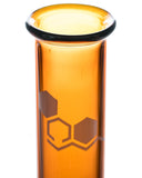 Nucleus "Basics" 8" Full Color Beaker Water Pipe - Flared Mouthpiece