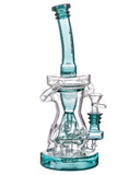 Nucleus Bent Neck Tubular Incycler - Detailed View of Teal Bent Neck Tubular Incycler