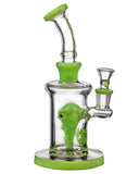 Icon Glass Alien Head Perc Water Pipe - Right View