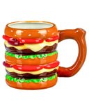 Double Cheeseburger Pipe Mug