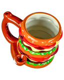 Double Cheeseburger Pipe Mug