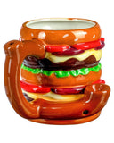 Double Cheeseburger Pipe Mug