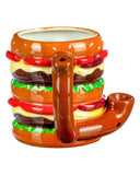 Double Cheeseburger Pipe Mug