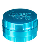 Teal 3-Piece Large Radial Teeth Aluminum Grinder