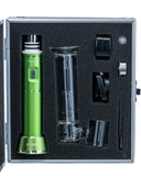 The Kind Pen Storm E-Nail Bubbler - Green Shown in Protective Case Included